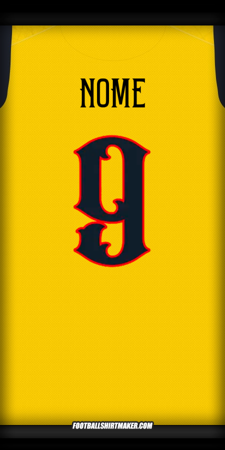 Camisa Equador Centenário 2025 -  nome - 9