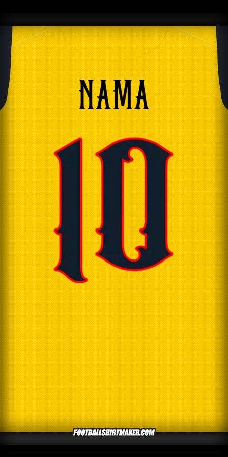 Jersey Ekuador Centennial 2025 -  nama - 10