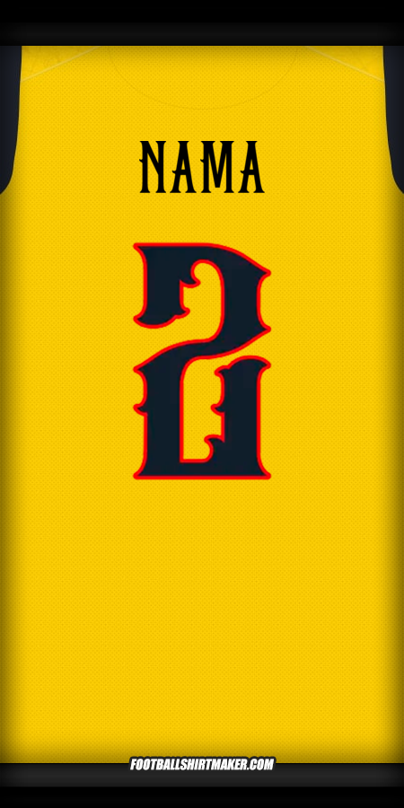 Jersey Ekuador Centennial 2025 -  nama - 2