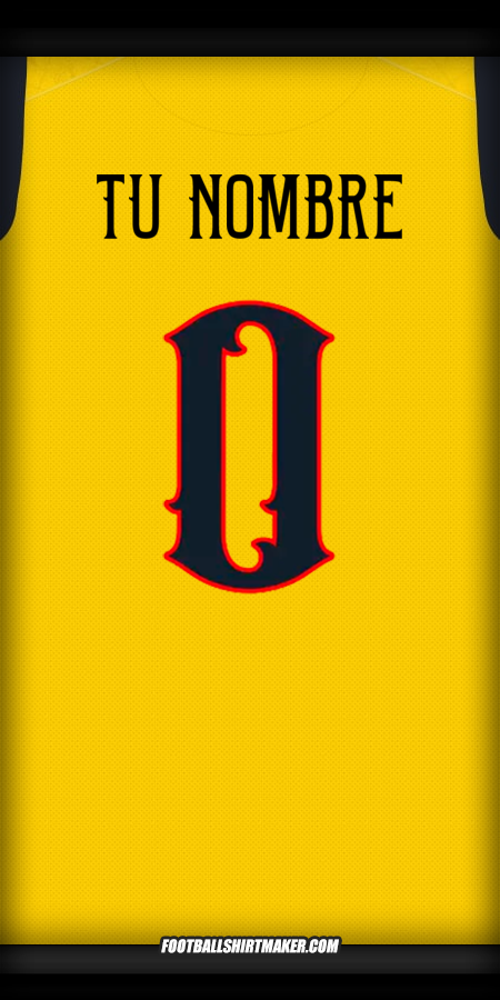 Jersey Ecuador Centenario 2025 -  tu nombre - 0