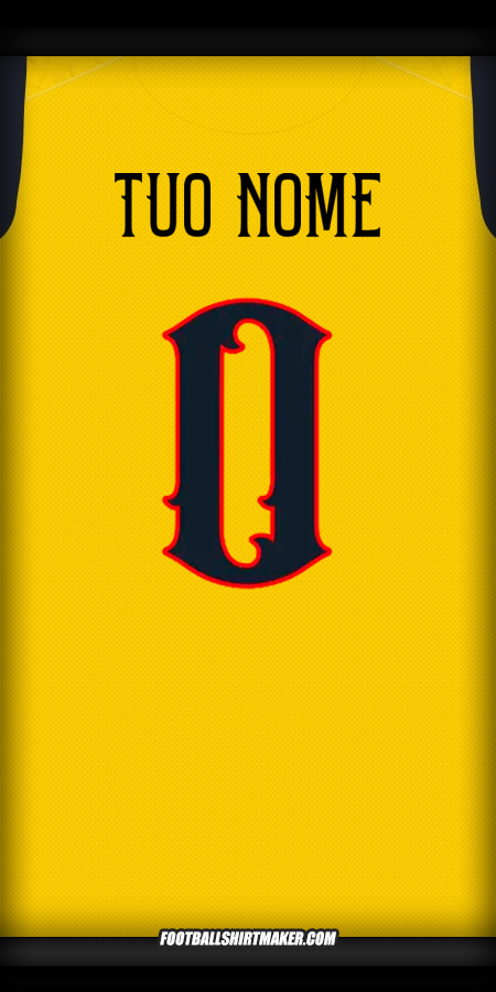 Maglia Ecuador 2025 Centenario -  tuo nome - 0