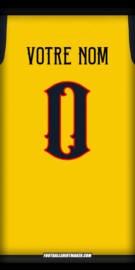 Maillot Équateur 2025 Centenario -  votre nom - 0