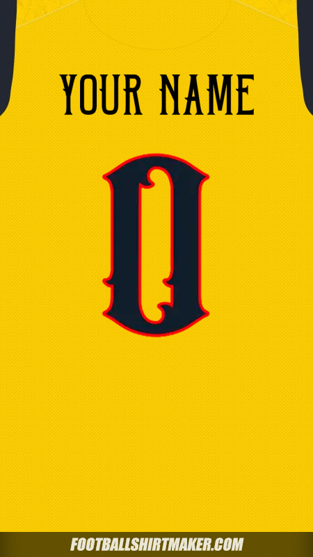 Jersey Ecuador 2025 Centenario -  your name - 0