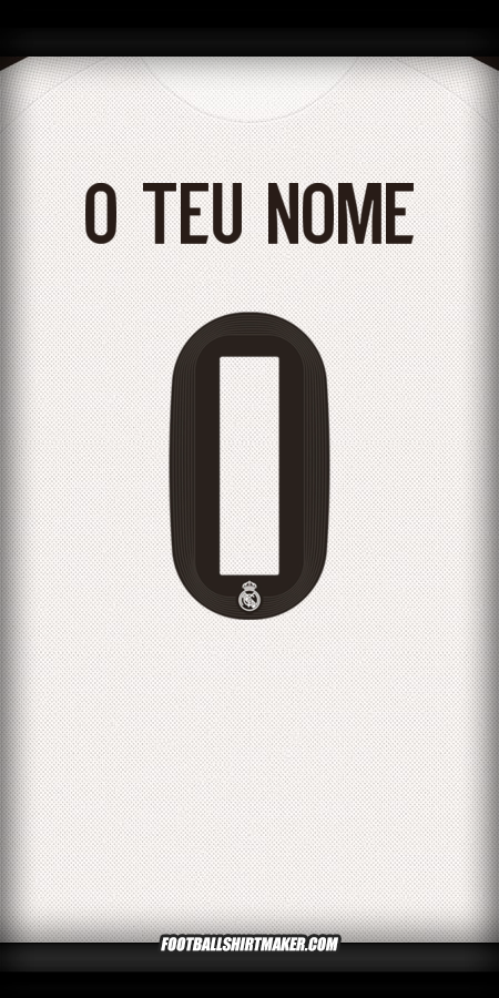 Camisola Real Madrid CF 2025/2026 Cup -  o teu nome - 0