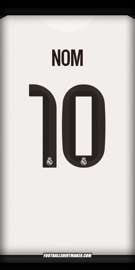 Maillot Real Madrid CF Cup 2025/2026 -  nom - 10
