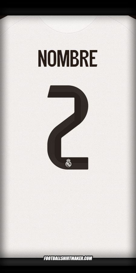 Jersey Real Madrid CF Cup 2025/2026 -  nombre - 2