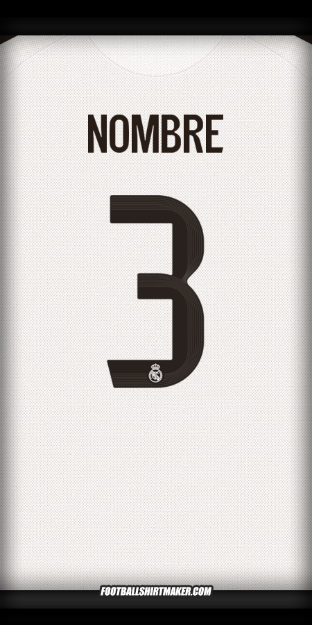 Camiseta Real Madrid CF Cup 2025/2026 -  nombre - 3