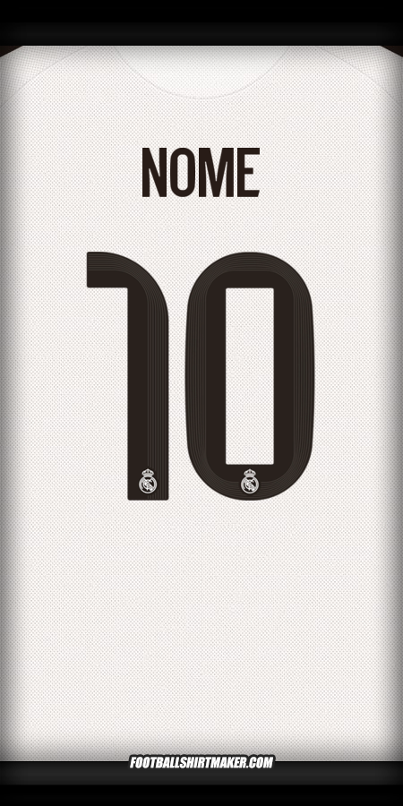 Camisola Real Madrid CF Cup 2025/2026 -  nome - 10