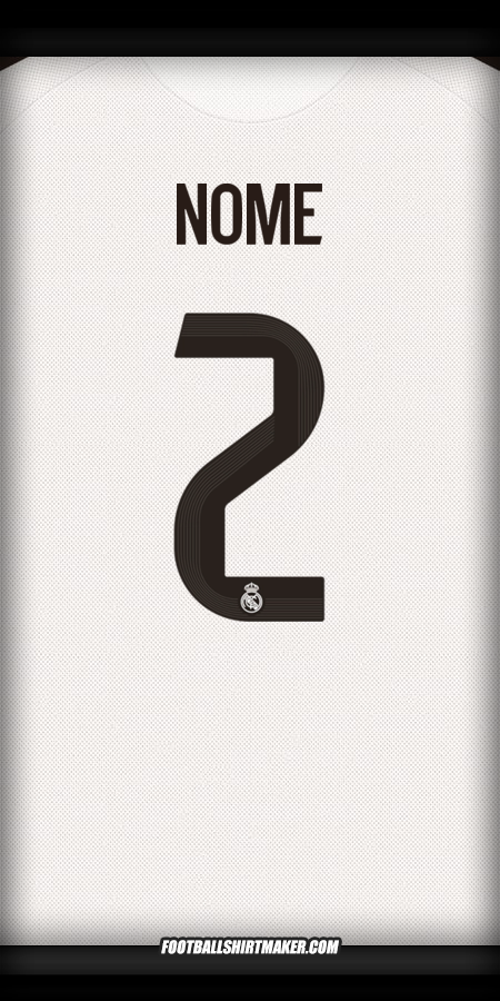 Camisola Real Madrid CF Cup 2025/2026 -  nome - 2