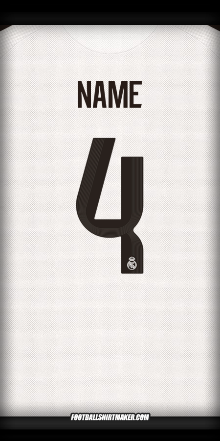 Jersey Real Madrid CF Cup 2025/2026 -  name - 4