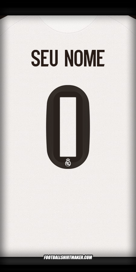 Camisa Real Madrid CF Cup 2025/2026 -  seu nome - 0