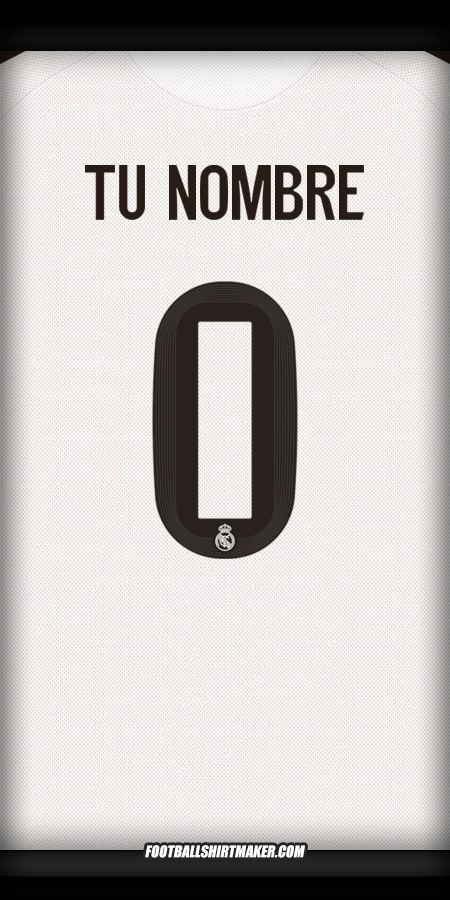 Camiseta Real Madrid CF 2025/2026 Cup -  tu nombre - 0