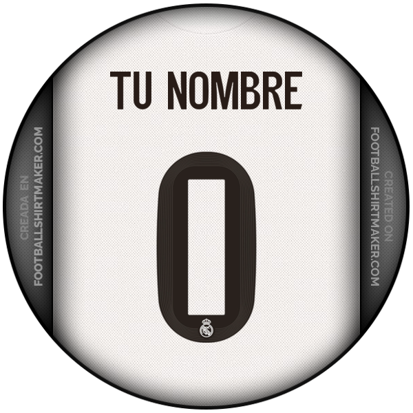 Camiseta Real Madrid CF 2025/2026 Cup -  tu nombre - 0