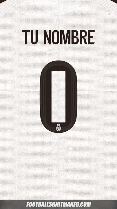 Jersey Real Madrid CF 2025/2026 Cup -  tu nombre - 0