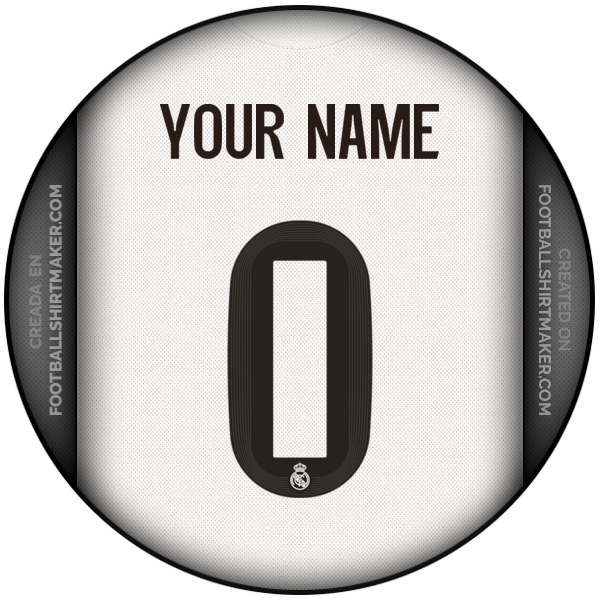 Jersey Real Madrid CF 2025/2026 Cup -  your name - 0