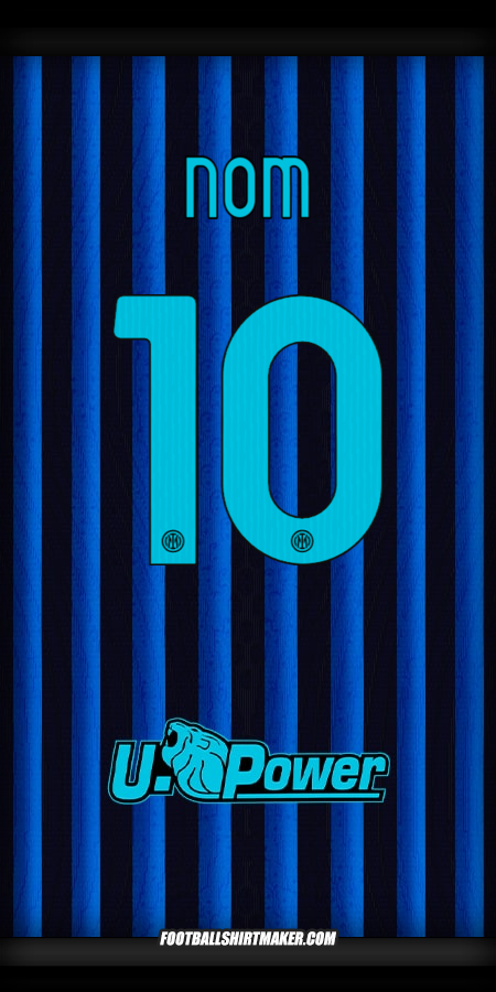 Maillot Inter 2025/2026 -  nom - 10