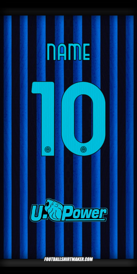Shirt Inter 2025/2026 -  name - 10