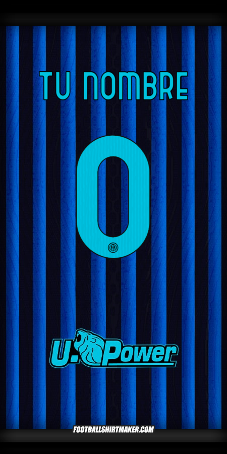 Camiseta Inter 2025/2026 -  tu nombre - 0