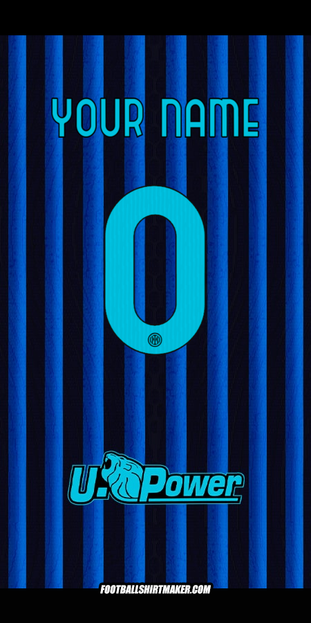 Jersey Inter 2025/2026 -  your name - 0