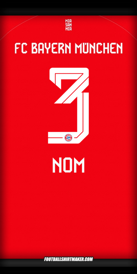 Maillot FC Bayern Munchen 2025/2026 -  nom - 3
