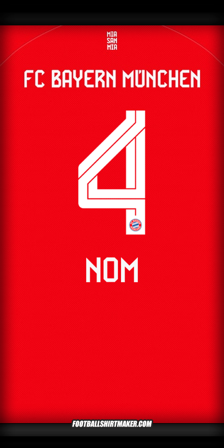 Maillot FC Bayern Munchen 2025/2026 -  nom - 4