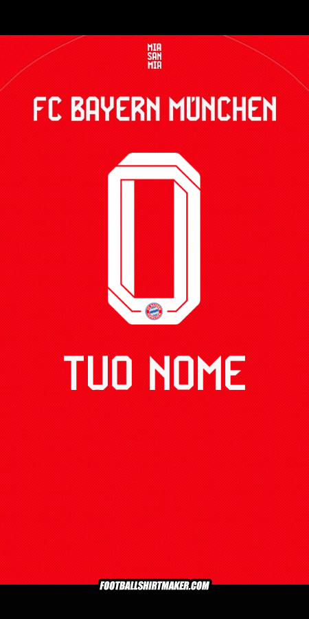 Maglia FC Bayern Munchen 2025/2026 -  tuo nome - 0