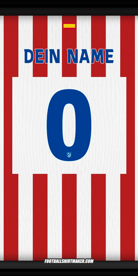 Trikot Atletico Madrid 2025/2026 Cup -  dein name - 0