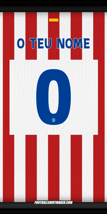 Camisola Atletico Madrid 2025/2026 Cup -  o teu nome - 0