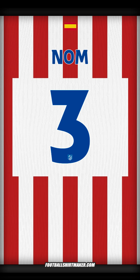 Maillot Atletico Madrid Cup 2025/2026 -  nom - 3
