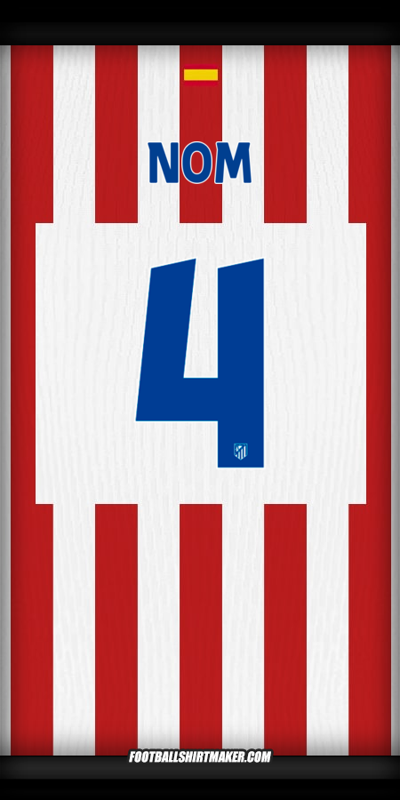 Maillot Atletico Madrid Cup 2025/2026 -  nom - 4