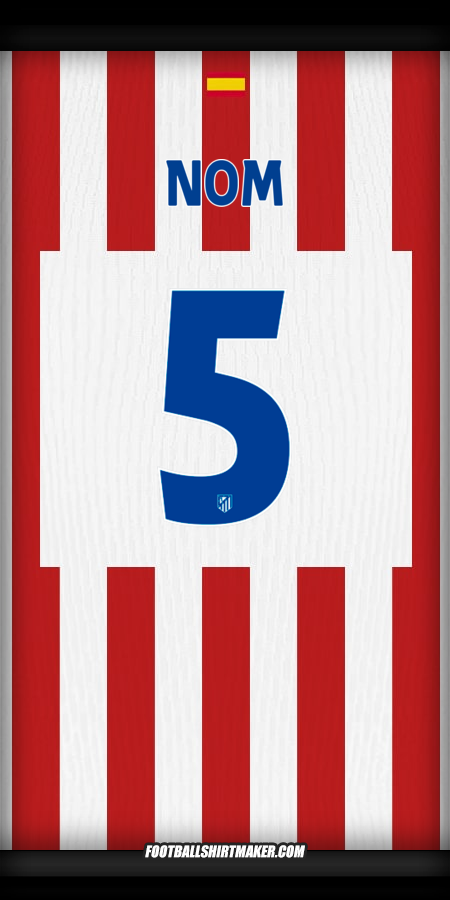 Maillot Atletico Madrid Cup 2025/2026 -  nom - 5