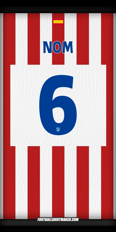Maillot Atletico Madrid Cup 2025/2026 -  nom - 6