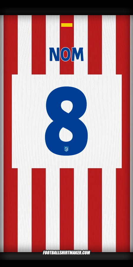 Maillot Atletico Madrid Cup 2025/2026 -  nom - 8