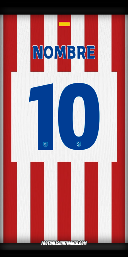 Camiseta Atletico Madrid Cup 2025/2026 -  nombre - 10