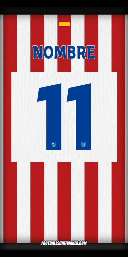 Jersey Atletico Madrid Cup 2025/2026 -  nombre - 11