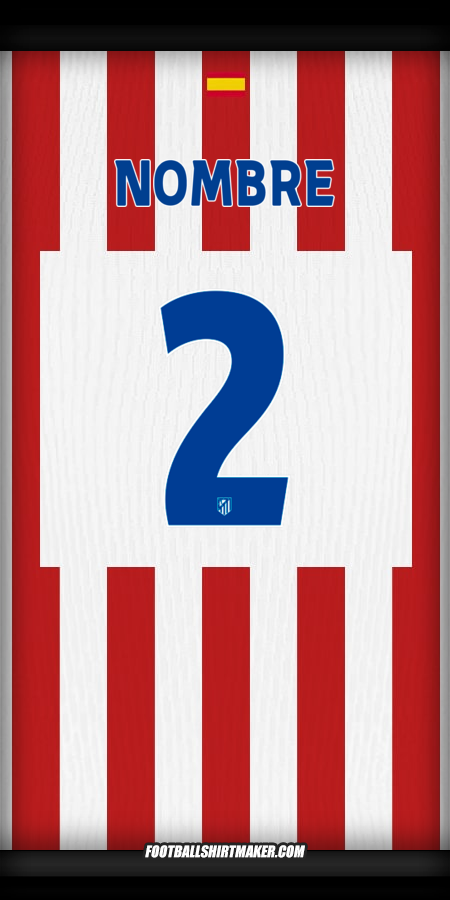 Jersey Atletico Madrid Cup 2025/2026 -  nombre - 2