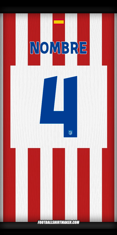 Camiseta Atletico Madrid Cup 2025/2026 -  nombre - 4