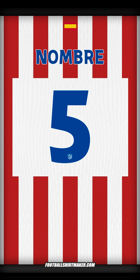 Camiseta Atletico Madrid Cup 2025/2026 -  nombre - 5