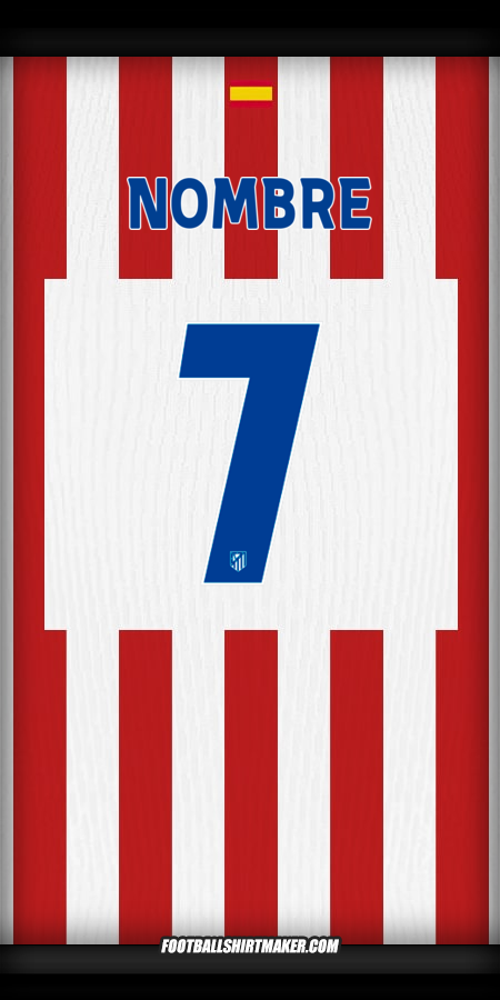 Jersey Atletico Madrid Cup 2025/2026 -  nombre - 7