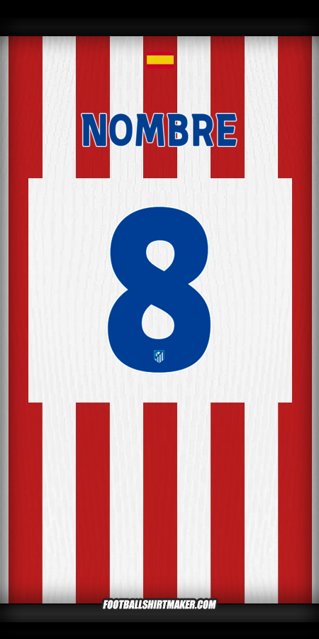 Camiseta Atletico Madrid Cup 2025/2026 -  nombre - 8