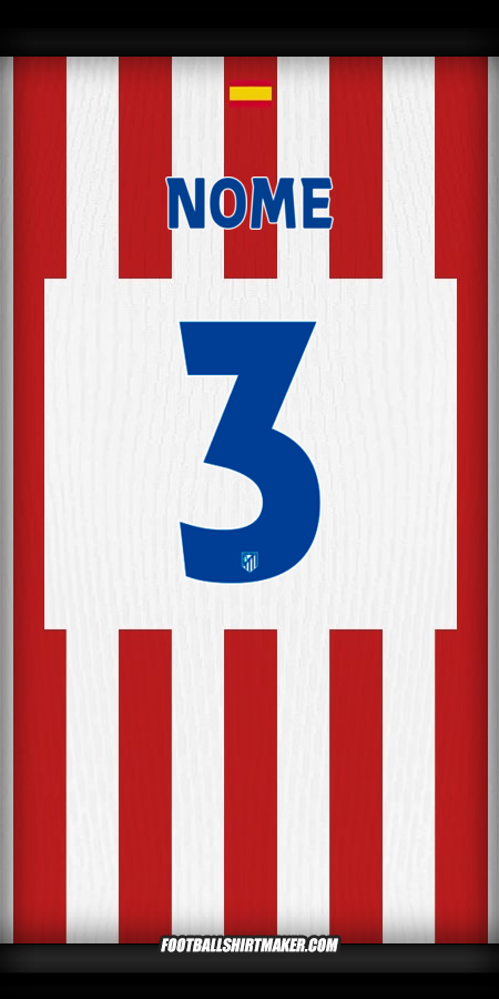 Maglia Atletico Madrid Cup 2025/2026 -  nome - 3