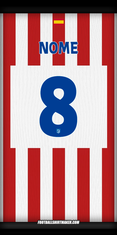 Camisa Atletico Madrid Cup 2025/2026 -  nome - 8