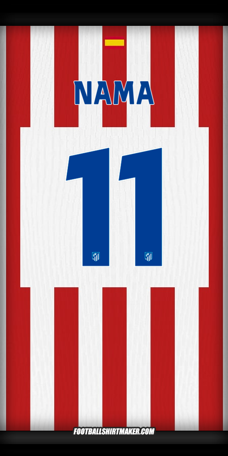 Jersey Atletico Madrid Cup 2025/2026 -  nama - 11
