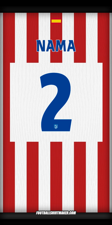 Jersey Atletico Madrid Cup 2025/2026 -  nama - 2