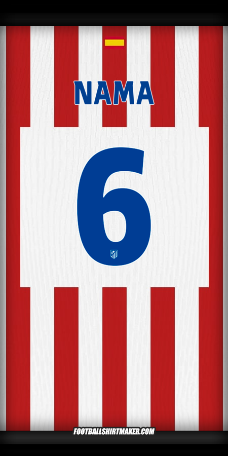 Jersey Atletico Madrid Cup 2025/2026 -  nama - 6