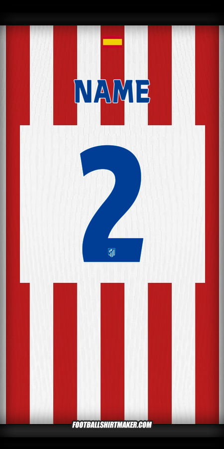Shirt Atletico Madrid Cup 2025/2026 -  name - 2
