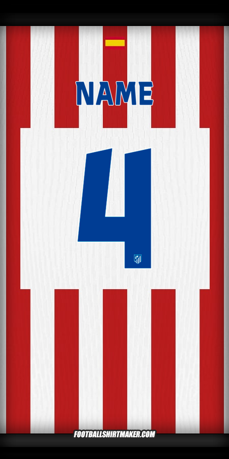 Trikot Atletico Madrid Cup 2025/2026 -  name - 4