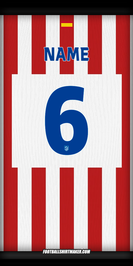 Shirt Atletico Madrid Cup 2025/2026 -  name - 6