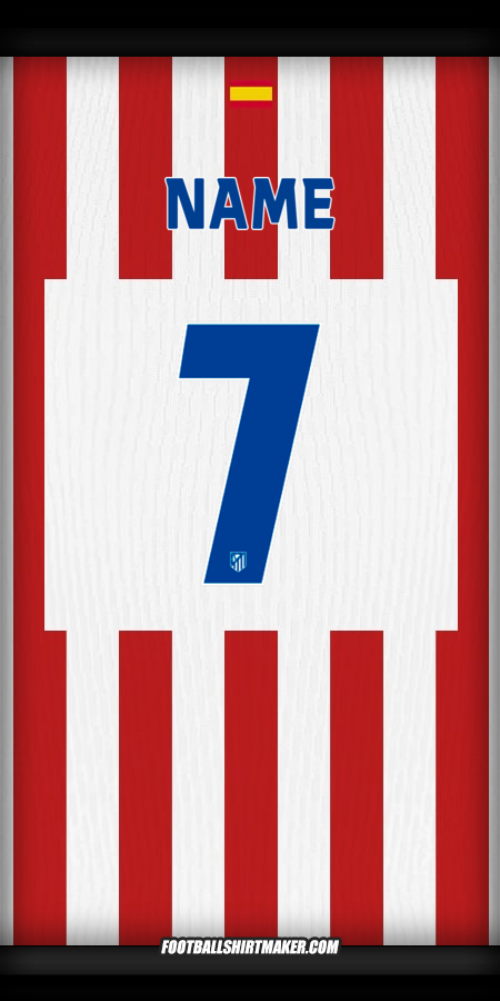 Shirt Atletico Madrid Cup 2025/2026 -  name - 7