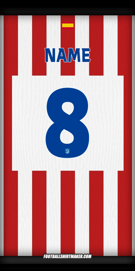 Shirt Atletico Madrid Cup 2025/2026 -  name - 8